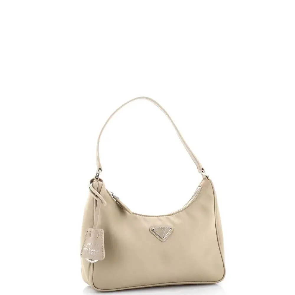 Prada Re-Edition Hobo Tessuto With #252662P10B - Picture 2 of 7